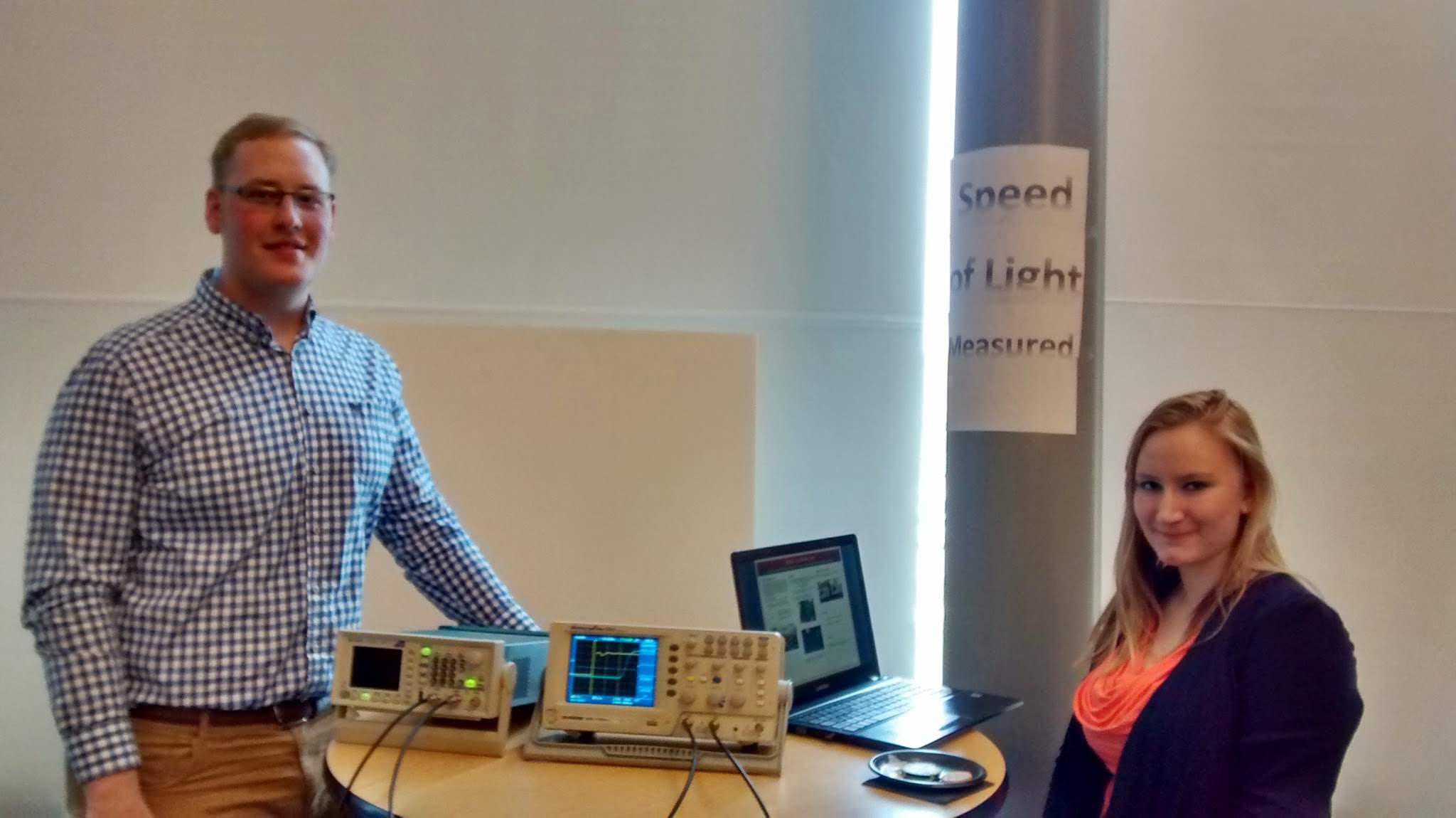 speed of electricity measured in IdeaFest